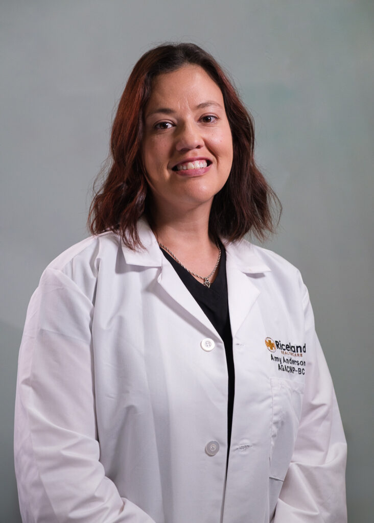 Amy Anderson, AGACNP-BC Adult-Gerontology Acute Care Nurse Practitioner