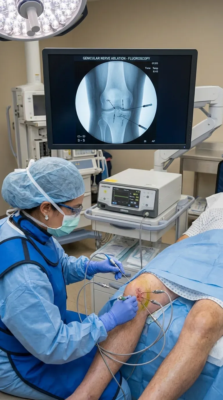 Knee Ablation Therapy Procedure