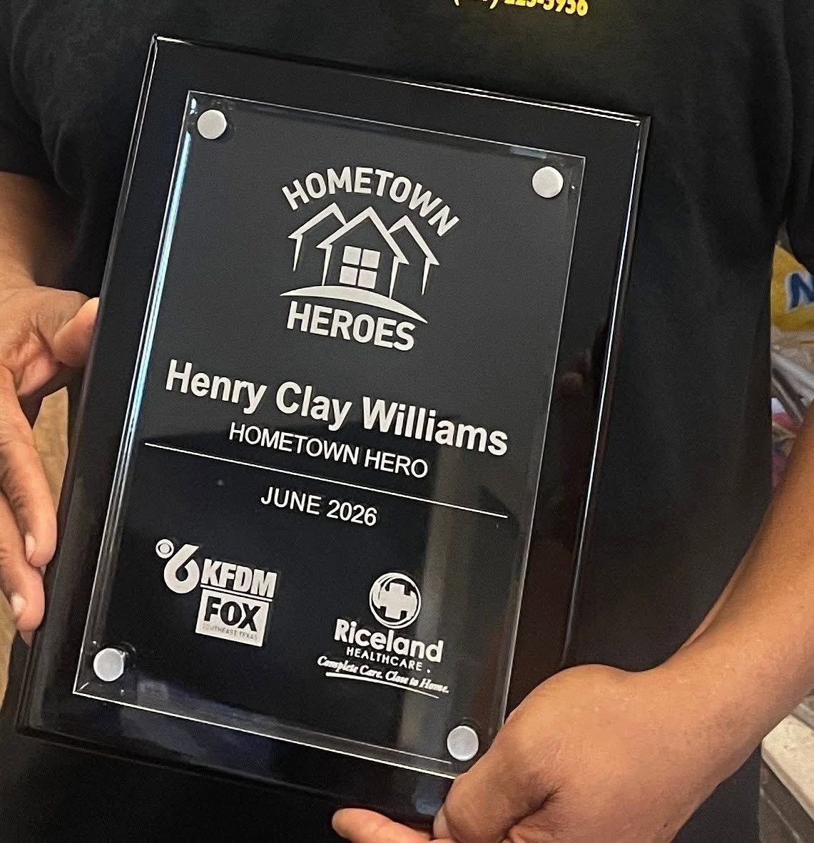 Riceland Healthcare Sponsors KFDM Hometown Heroes